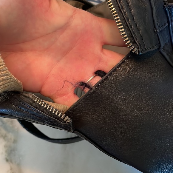 American Leather Co. Black Backpack/Purse - Picture 8 of 8